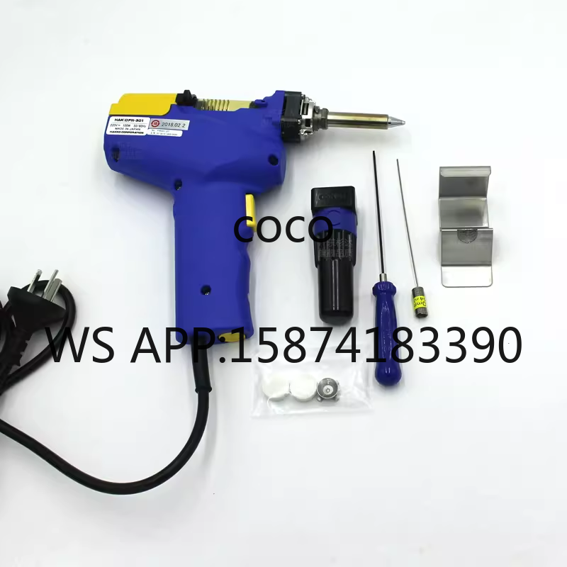 Desoldering Gun Vacuum Electric - Pistola desoldadora HAKKO FR-301, extractor de