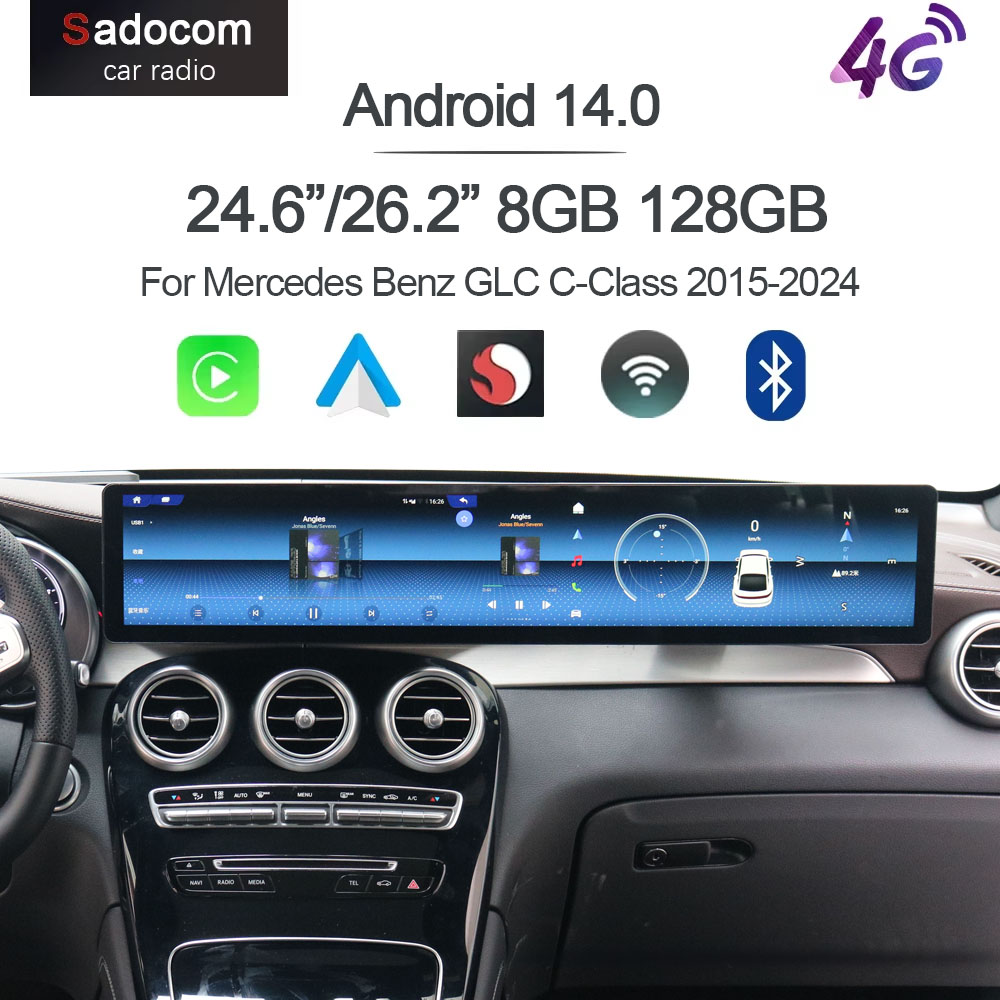 Khadas Vim4 8Gb - Reproductor Multimedia Qualcomm CarPlay 24.6'/26.2' Android