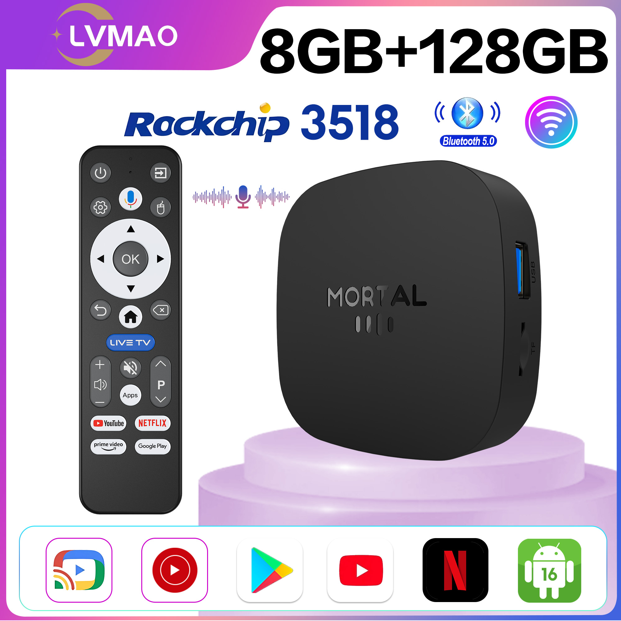 Khadas Vim4 8Gb - Nuevo reproductor multimedia TV Box T1+