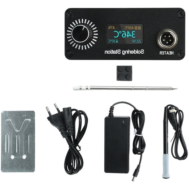 【A56X】Estación de soldadura di - Soldering Station T12 Oled reseña y precio