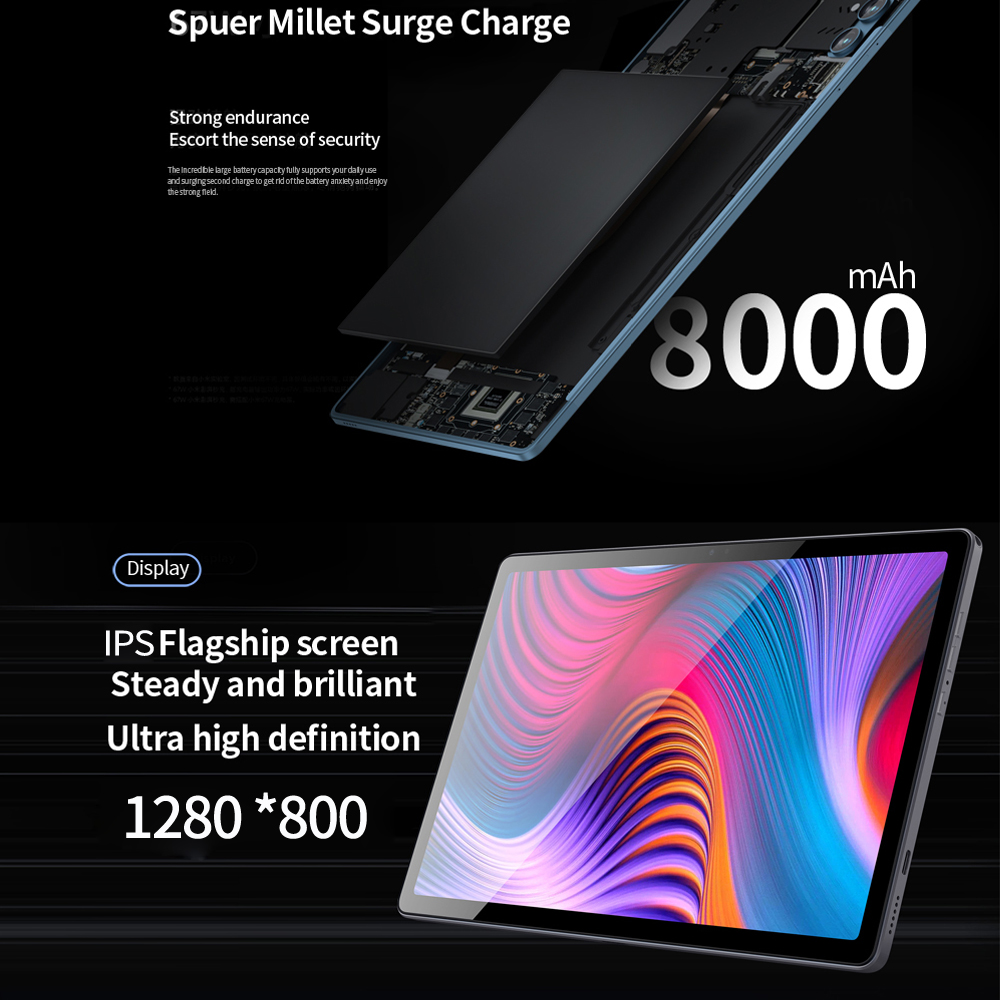 Tableta BDF Y7 Max Android 13, - Khadas Vim4 8Gb reseña y precio