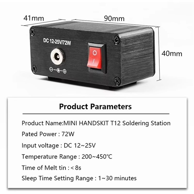 Estación de Soldadura Digital  - Soldering Station T12 Oled reseña y precio